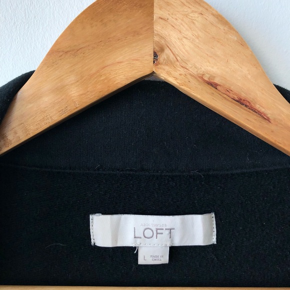 Loft Anne Taylor Black Fall Jacket - Picture 4 of 4